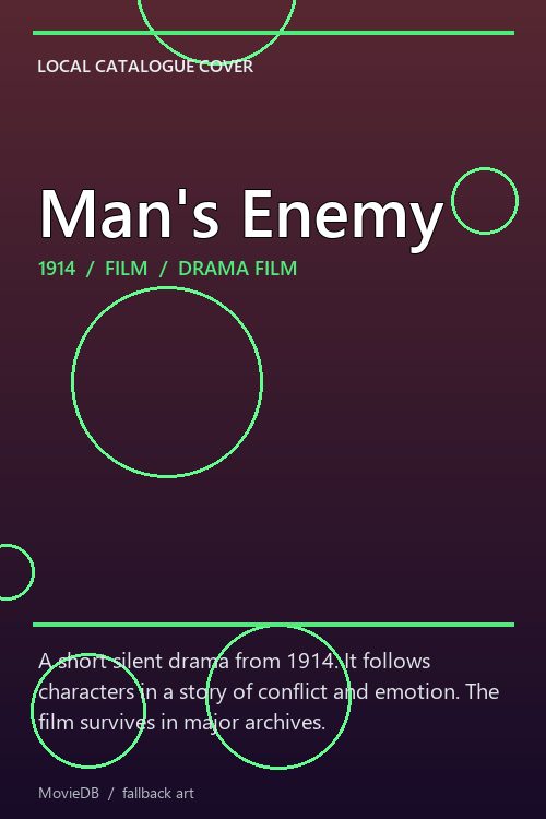 Man's Enemy poster
