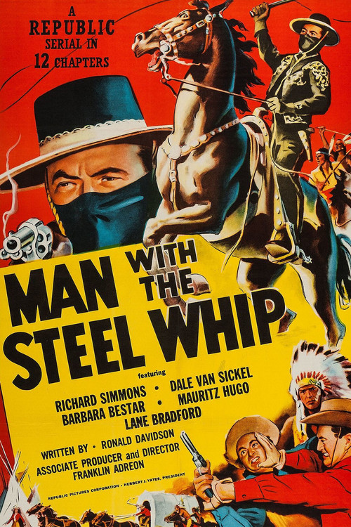 Man with the Steel Whip poster