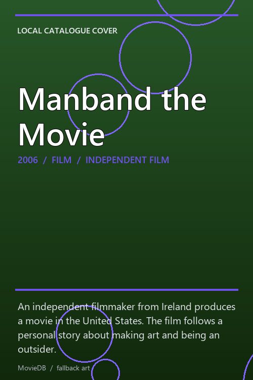 Manband the Movie poster