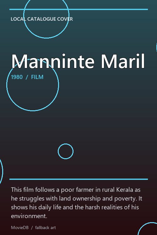 Manninte Maril poster