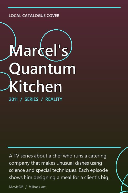 Marcel's Quantum Kitchen poster