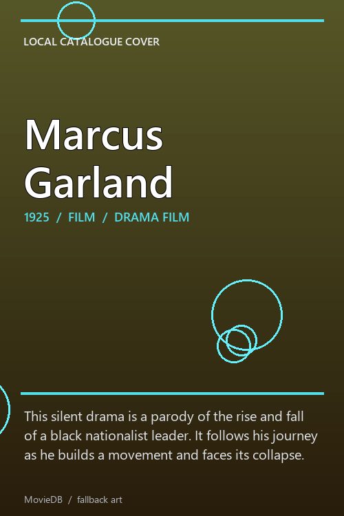 Marcus Garland poster