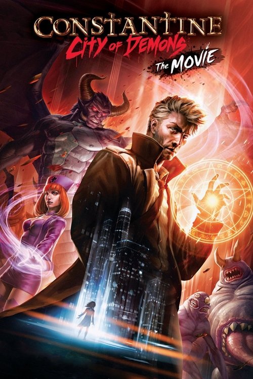 Constantine City of Demons: The Movie poster