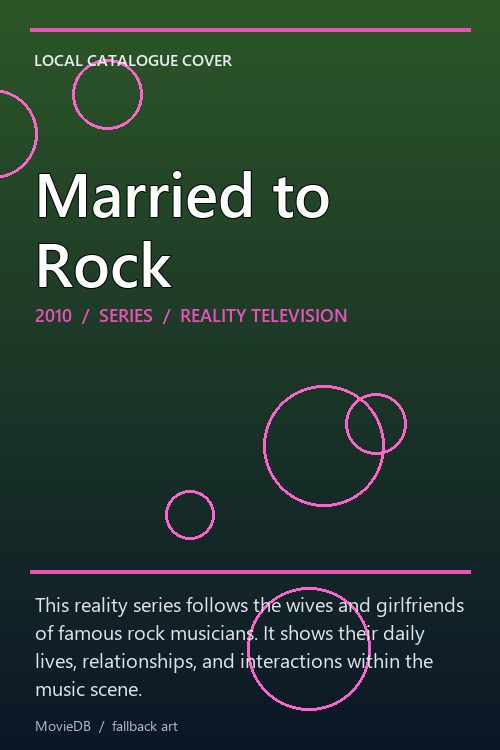Married to Rock poster
