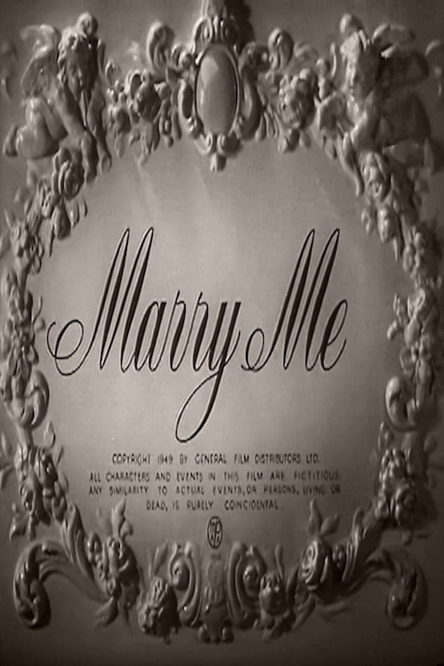 Marry Me! poster