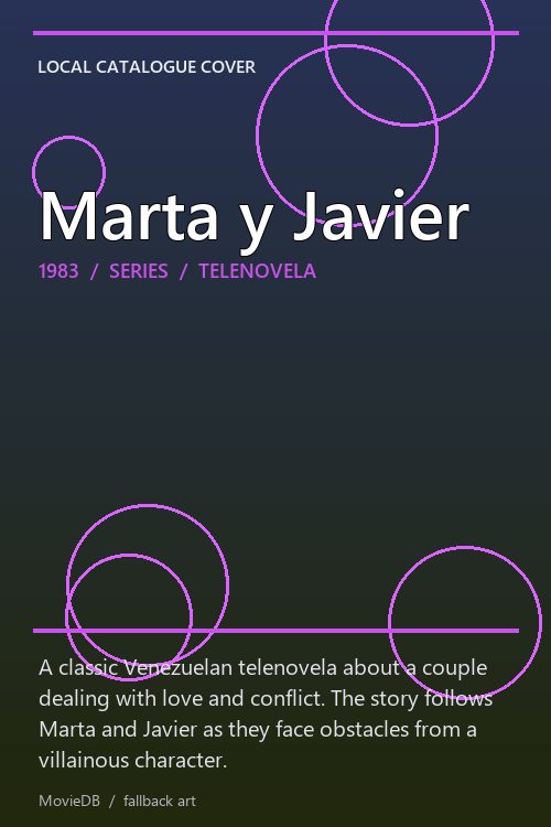 Marta y Javier poster