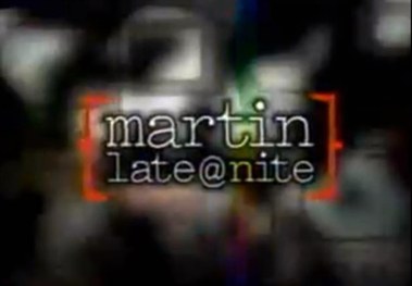 Martin Late @ Nite poster