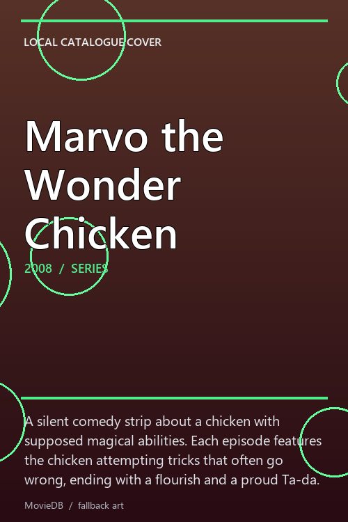 Marvo the Wonder Chicken poster