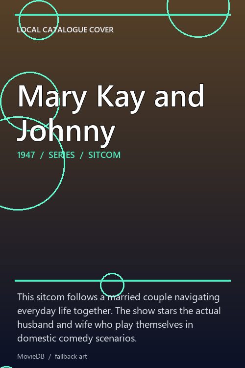 Mary Kay and Johnny poster