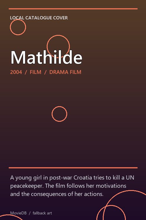 Mathilde poster