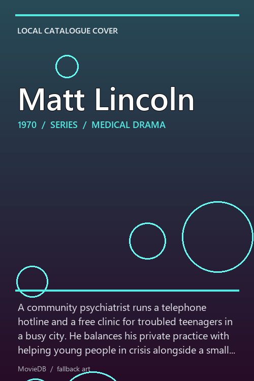 Matt Lincoln poster