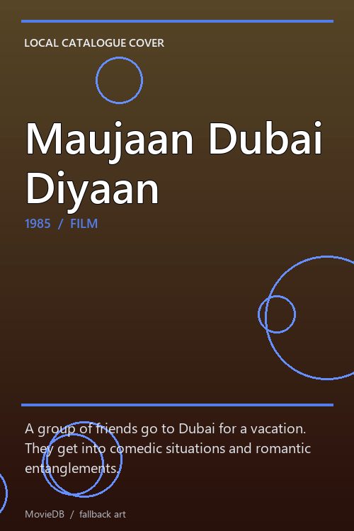 Maujaan Dubai Diyaan poster