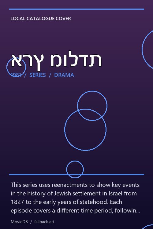 ארץ מולדת poster