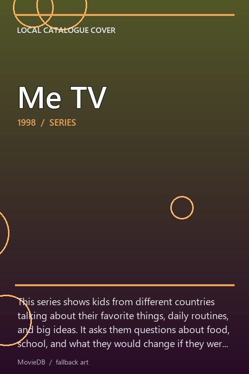 Me TV poster