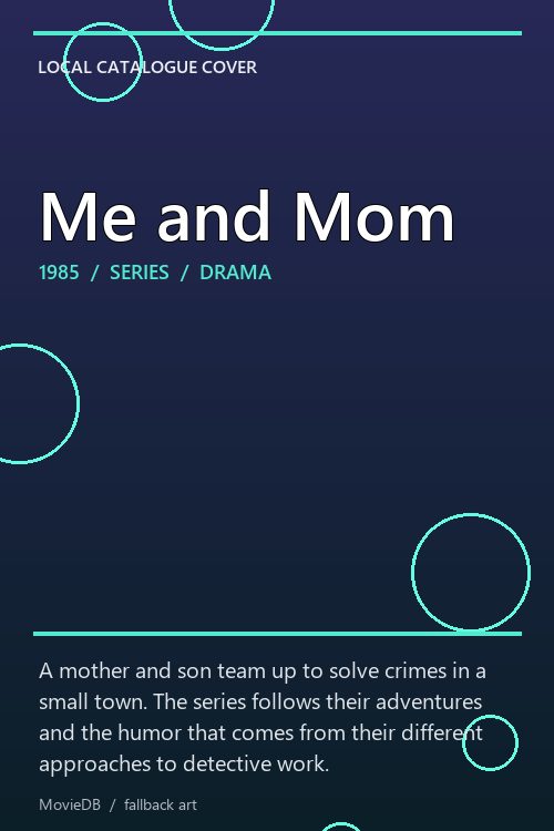 Me and Mom poster