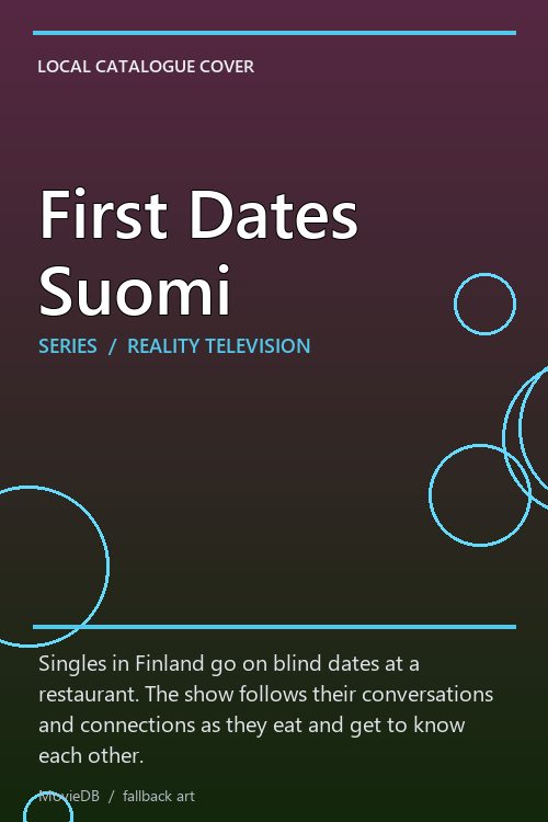 First Dates Suomi poster