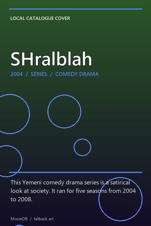 SHralblah poster