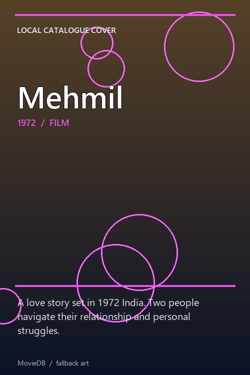 Mehmil poster