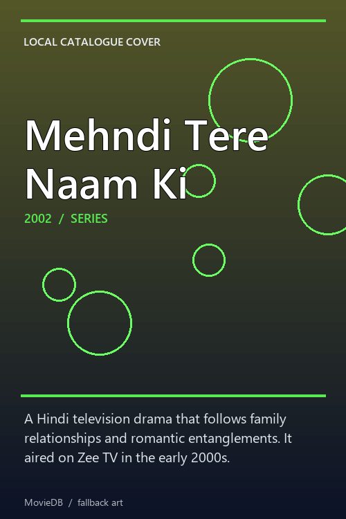 Mehndi Tere Naam Ki poster