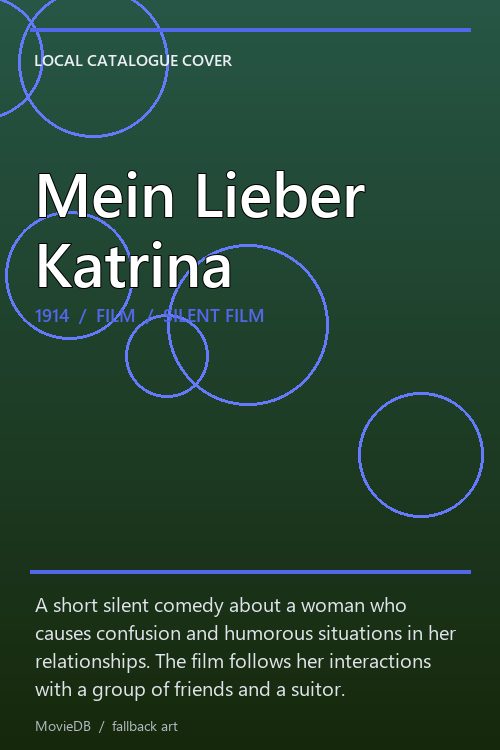 Mein Lieber Katrina poster