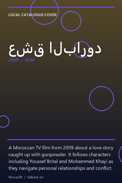 عشق البارود poster