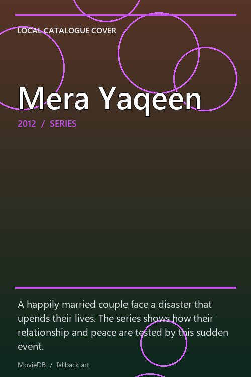 Mera Yaqeen poster
