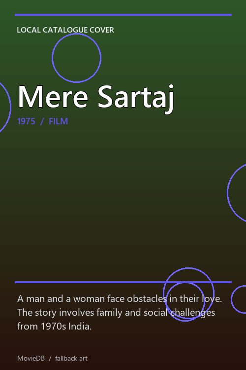 Mere Sartaj poster