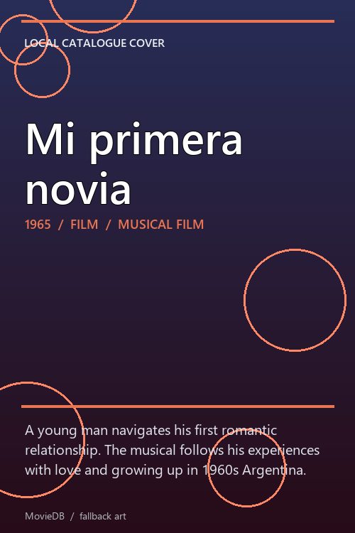 Mi primera novia poster