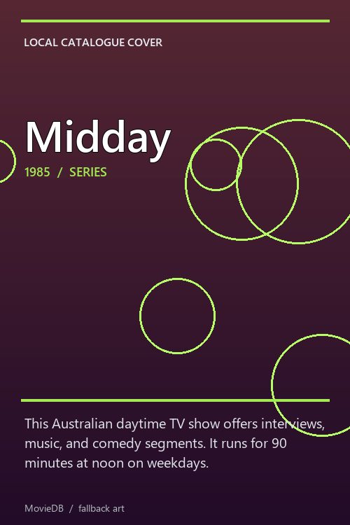 Midday poster