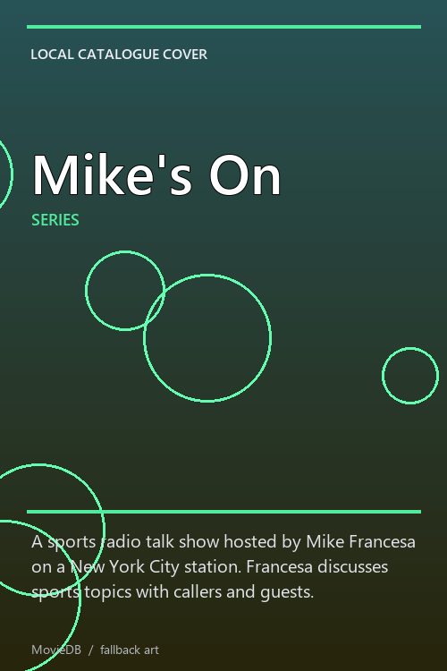 Mike's On poster