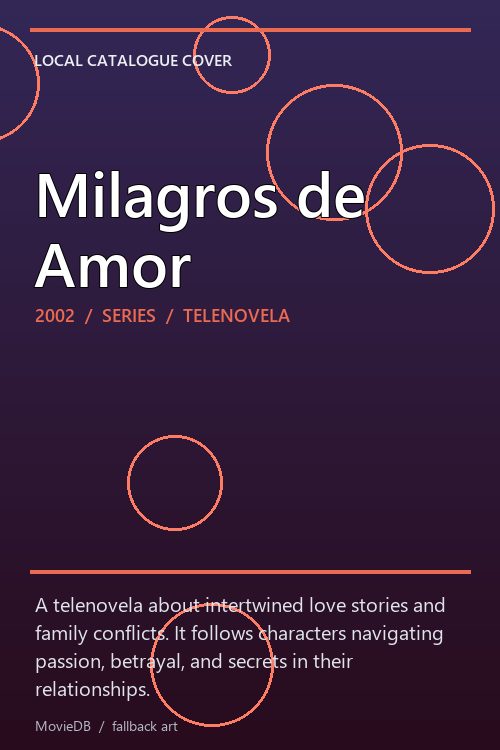 Milagros de Amor poster
