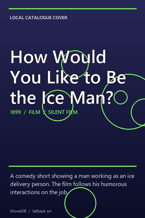 How Would You Like to Be the Ice Man? poster