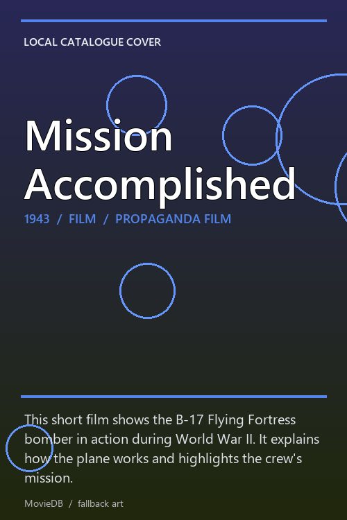 Mission Accomplished poster