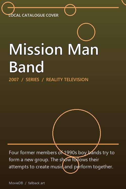 Mission Man Band poster