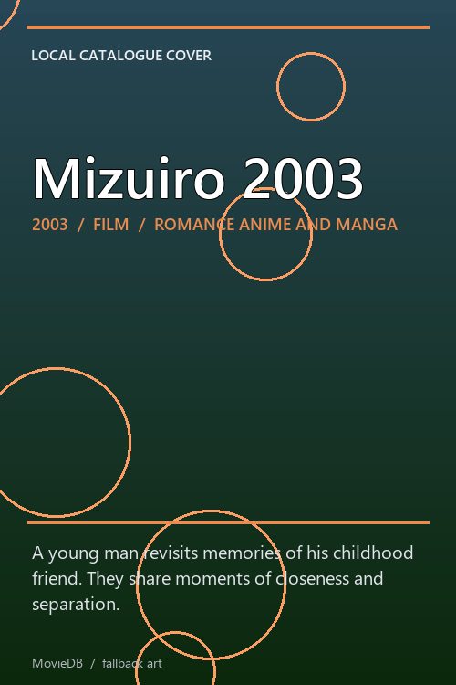 Mizuiro 2003 poster
