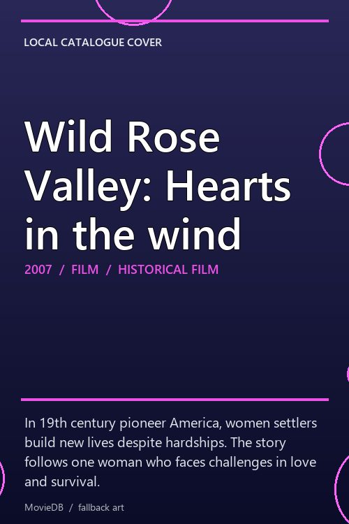 Wild Rose Valley: Hearts in the wind poster