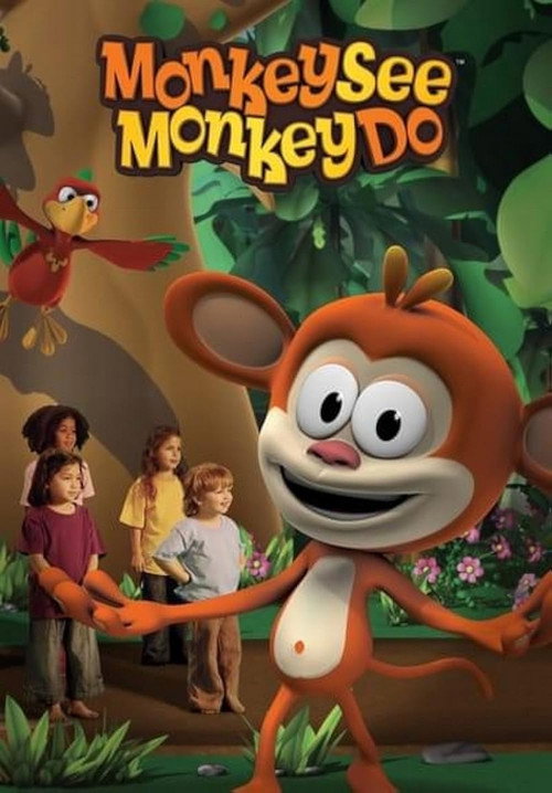 Monkey see, monkey do poster