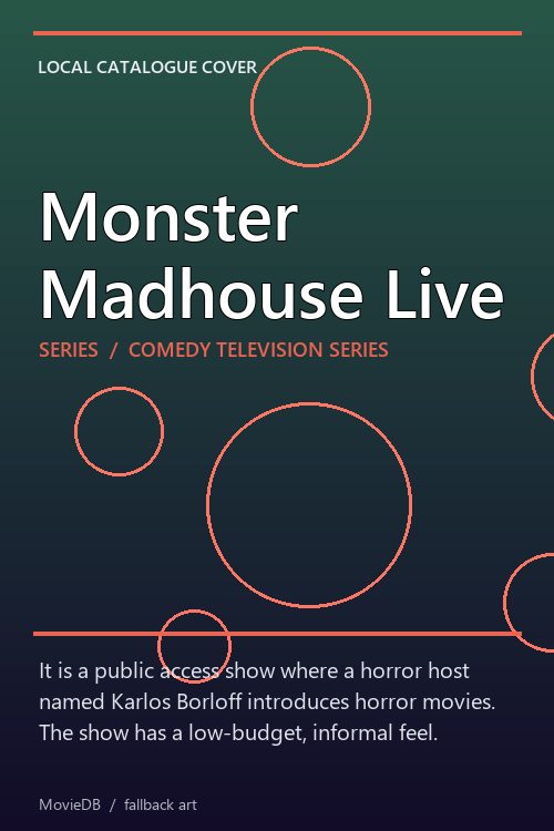 Monster Madhouse Live poster