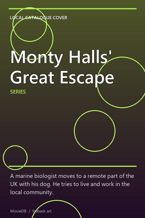 Monty Halls' Great Escape poster
