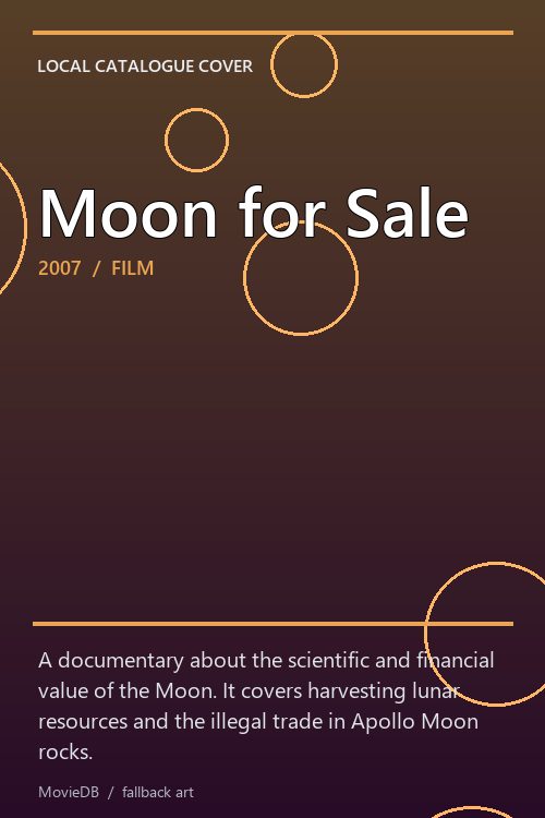 Moon for Sale poster