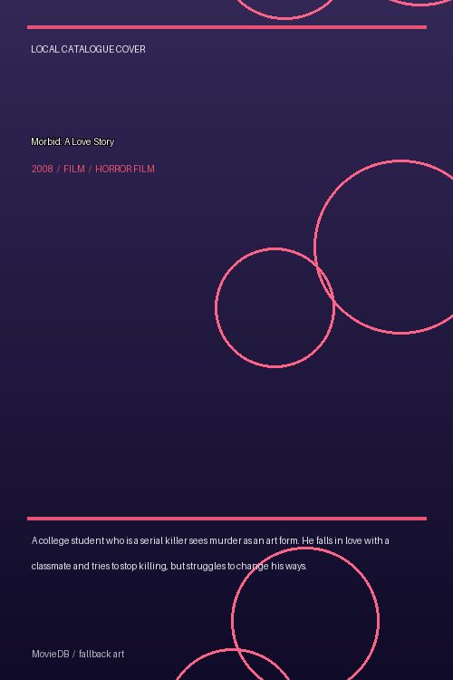 Morbid: A Love Story poster
