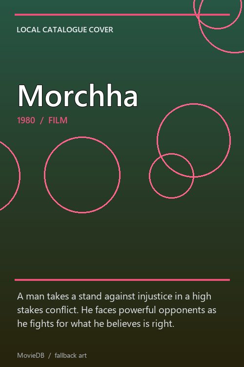 Morchha poster