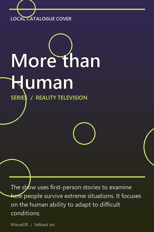 More than Human poster
