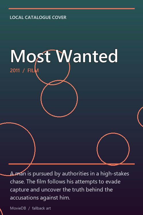 Most Wanted poster