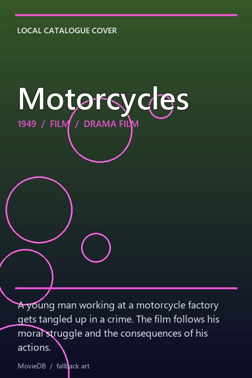 Motorcycles poster