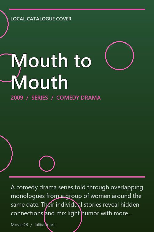 Mouth to Mouth poster