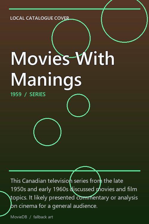 Movies With Manings poster