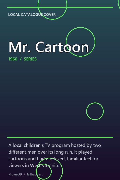 Mr. Cartoon poster