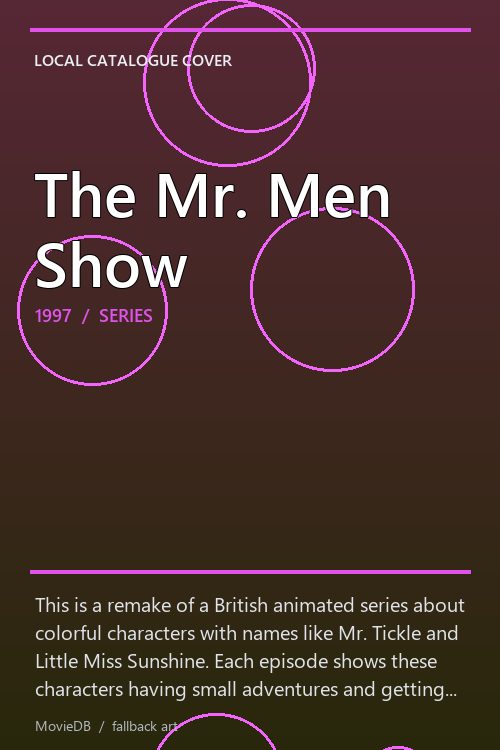 The Mr. Men Show poster