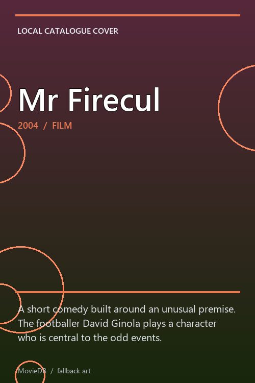 Mr Firecul poster